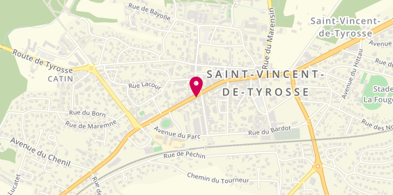 Plan de Jc Declic, 103 avenue Nationale, 40230 Saint-Vincent-de-Tyrosse