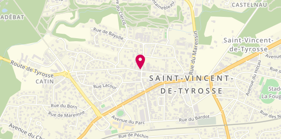Plan de Coiff'Emoi, 56 avenue Côte d'Argent, 40230 Saint-Vincent-de-Tyrosse