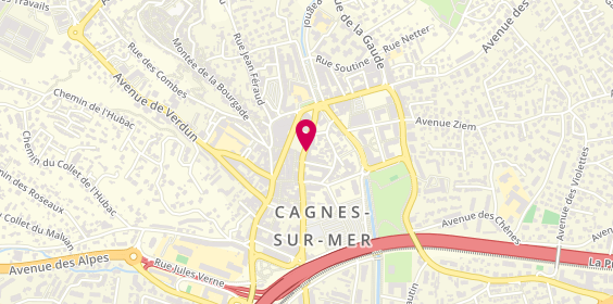 Plan de J.A de Cagnes, 6 Place General Charles de Gaulle, 06800 Cagnes-sur-Mer