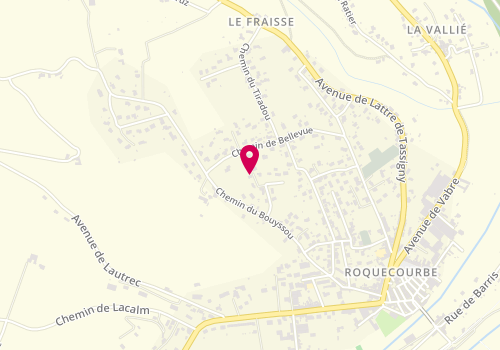Plan de L.coiffe, 12 impasse du Bouyssou, 81210 Roquecourbe