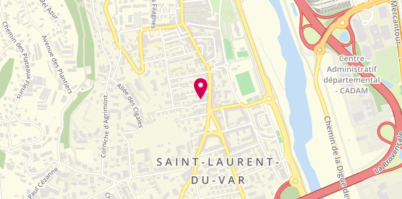 Plan de Lad-Barber Shop, 34 Boulevard Louis Roux, 06700 Saint-Laurent-du-Var