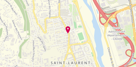 Plan de Owa Colors, 133 avenue du Général Leclerc, 06700 Saint-Laurent-du-Var