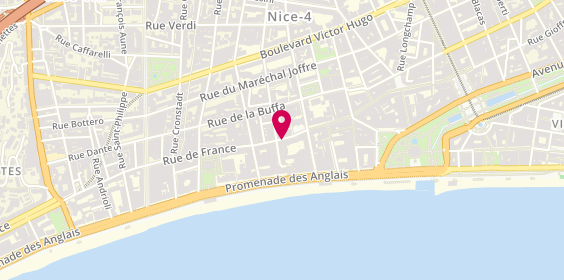 Plan de Doume Concept - Coiffure & Beauté, 33 Rue de France, 06000 Nice