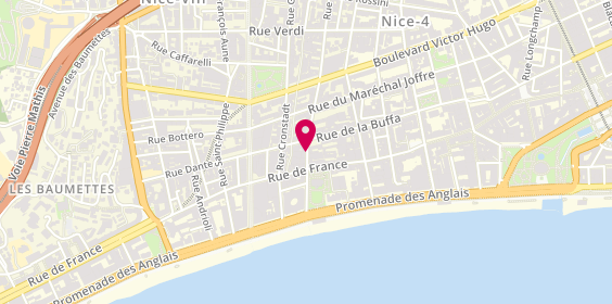 Plan de LAURENT KARSENTY - Coiffure & Beauté Nice, 11 Rue de Rivoli, 06000 Nice
