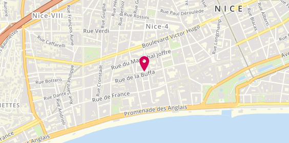 Plan de Franck Provost, 22 Rue de la Buffa, 06000 Nice
