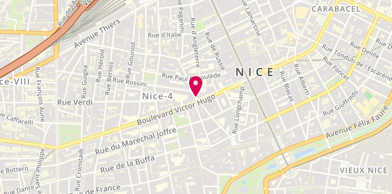 Plan de Michel Nicolau-Parro, 16 Rue Alphonse Karr, 06000 Nice