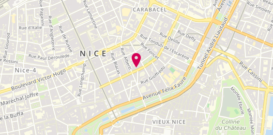 Plan de By Lucie Mendes Coiffeur, 22 Rue de l'Hôtel des Postes, 06000 Nice