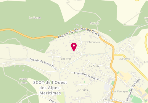 Plan de L'Accent Coiffure, 23 Impasse Préfontaine, 06460 Saint-Vallier-de-Thiey