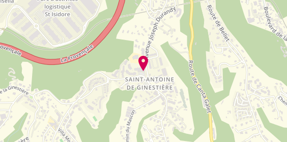 Plan de Coiffure Magnétic - Domaine - Nom de Dom, Centre Commercial De, Route de Saint-Antoine
341 chemin de la Ginestière, 06200 Nice