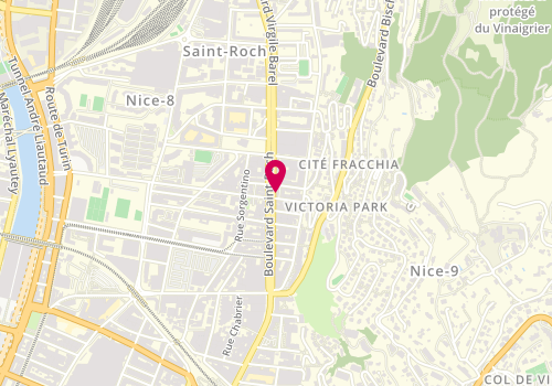 Plan de Ilyes Coiffure, 32 Boulevard Saint-Roch, 06300 Nice