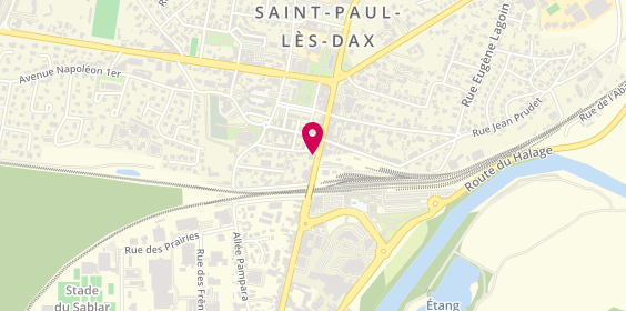 Plan de Hair Studio, 54 avenue de la Liberté, 40990 Saint-Paul-lès-Dax
