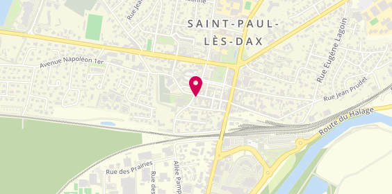Plan de La Parenthèse, 2 Rue Pascal Duprat, 40990 Saint-Paul-lès-Dax
