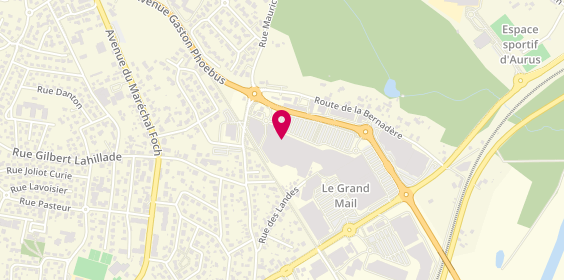 Plan de Patrick Longevial Coiffure, 234 Rue Maurice Menton C. Commercial le Grand Mail, 40990 Saint-Paul-lès-Dax