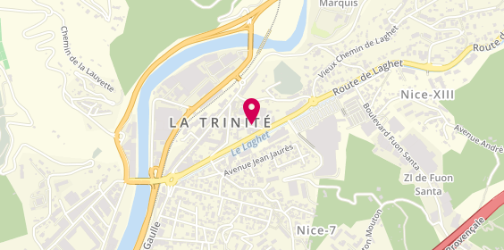 Plan de Ann' Coiffure, 7 Rue Antoine Scoffier, 06340 La Trinité