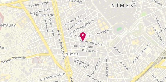 Plan de Annie Star Coiffure, 30000
41 Rue de l'Hôtel Dieu, 30900 Nîmes