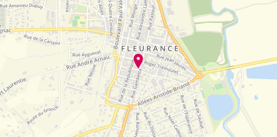 Plan de Look Coiffure, 67 Rue Gambetta, 32500 Fleurance