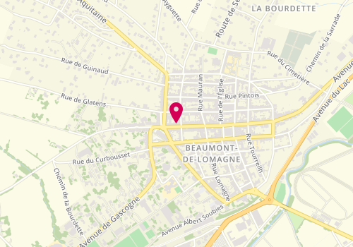 Plan de Imagina'tifs, 46 Rue Pierre de Fermat, 82500 Beaumont-de-Lomagne