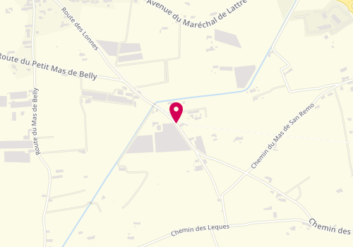 Plan de Camille Bonardi Maquilleuse, 988 Route Lonnes, 13870 Rognonas