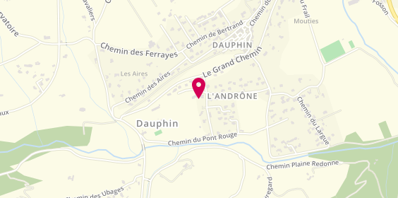 Plan de Coiffure et Nature, chemin de l'Androne de Madame, 04300 Dauphin