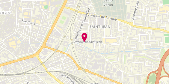 Plan de Ezio Coiffure et Imagination, 28 avenue Saint-Jean, 84000 Avignon
