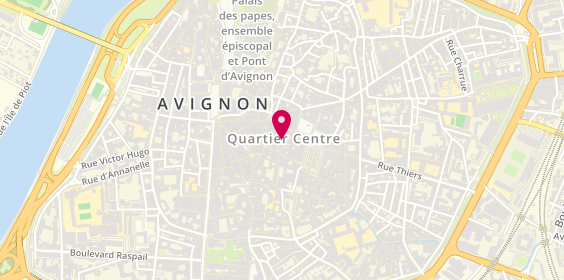 Plan de Brin d'luxe, 22 Rue du Vieux Sextier, 84000 Avignon