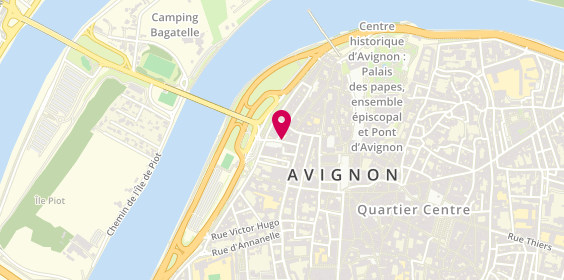 Plan de Studio Crillon, 11 Rue Mazan, 84000 Avignon