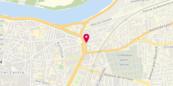Plan de Establet Sandrine, 10 Place Saint Lazare, 84000 Avignon