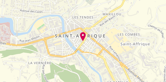 Plan de Dynamic'tif Sabrina Cadet, 14 Boulevard Victor Hugo, 12400 Saint-Affrique