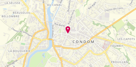 Plan de Christine Creation, 1 Rue Charron, 32100 Condom