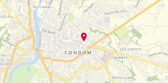 Plan de Élégance Coiffure, 31 Boulevard de la Libération, 32100 Condom