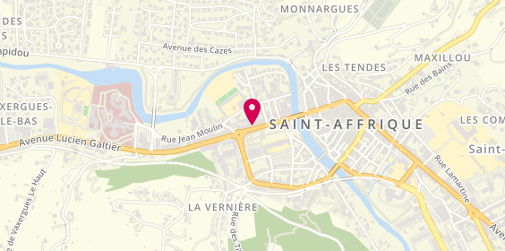 Plan de Jean Vallon, 47 Boulevard de Verdun, 12400 Saint-Affrique