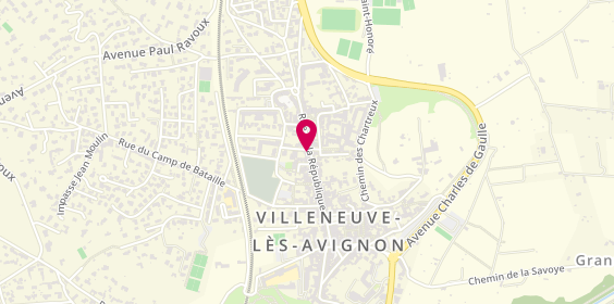 Plan de Salon Hervé, 59 Rue de la République, 30400 Villeneuve-lès-Avignon