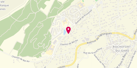 Plan de CARALI Valérie, Avenue Provence, 30650 Rochefort-du-Gard