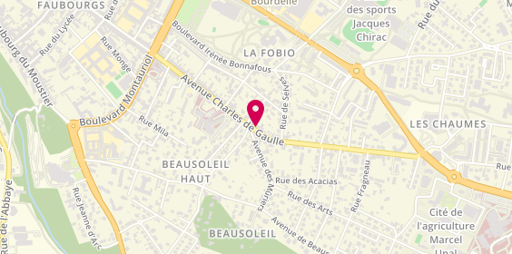 Plan de Espace au Masculin, 73 avenue Charles de Gaulle, 82000 Montauban