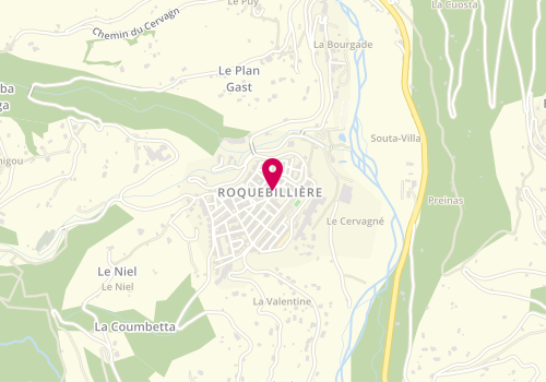 Plan de Coiff'2000, Place Corniglion Molinier, 06450 Roquebillière