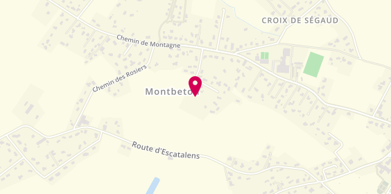 Plan de Chez le Coiffeur, 496 Route de Montauban, 82290 Montbeton