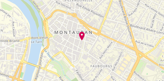 Plan de Juliano, 20 Rue Jules Michelet, 82000 Montauban