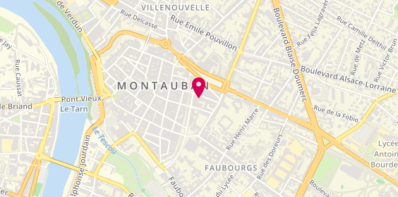 Plan de Julien et Aurélie, 19 Rue Bessières, 82000 Montauban