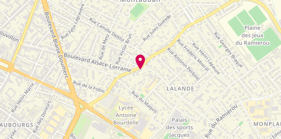 Plan de Coiffure Visagis, 68 avenue des Mourets, 82000 Montauban
