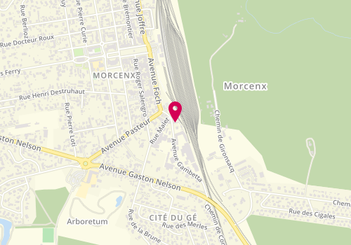 Plan de Tremblais BOURDON Stéphanie Yolande, 3 avenue Gambetta, 40110 Morcenx-la-Nouvelle