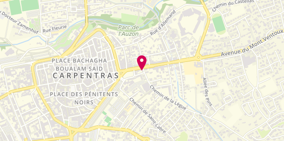 Plan de L'Instant, 53 Rue Auguste Rousseau, 84200 Carpentras