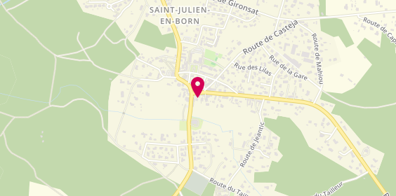 Plan de Angélique, 38 Route d'Uza, 40170 Saint-Julien-en-Born