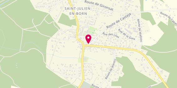 Plan de Coiffeur Visagiste, 5 Route de Casteja, 40170 Saint-Julien-en-Born