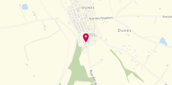 Plan de BENECH Jean-Pierre, Rue des Pyrénées, 82340 Dunes