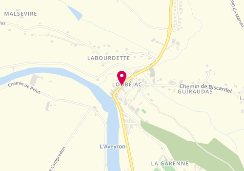 Plan de LAFITTE Catherine, 103 Route Montauban, 82130 L'Honor-de-Cos