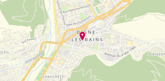 Plan de Coiffure Mise en Scène, 10 Rue Pied de Ville, 04000 Digne-les-Bains