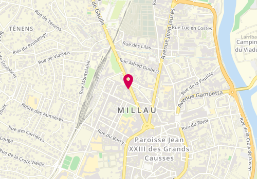 Plan de Evolu'tif, 33 avenue de la République, 12100 Millau