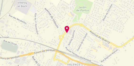 Plan de Coiffure Françoise, Centre Commercial
136 avenue du Quercy, 82400 Valence D'agen