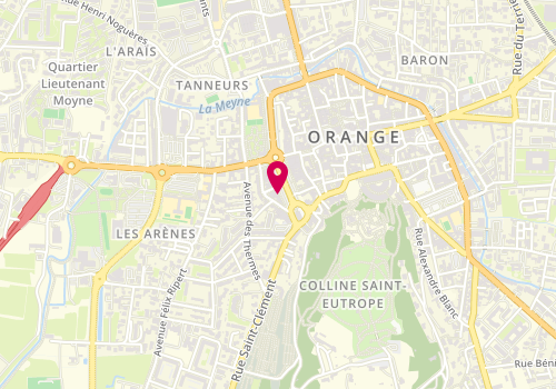 Plan de L'Atelier d'Alice, 25-27 Cr Aristide Briand, 84100 Orange