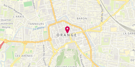 Plan de L'Artisan Coiffeur, 10 Rue Grande Fusterie, 84100 Orange